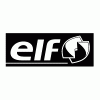 Logo Elf 2005 en noir et blanc (avec fond)