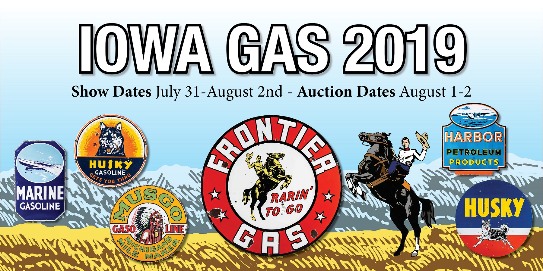 2020 IOWA GAS SWAP MEET 34ÈME SALON ANNUEL Musée de la STATION